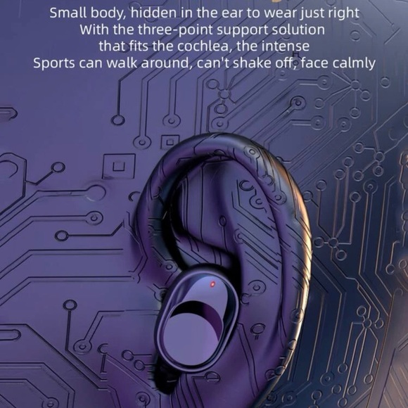 Passive Noise Cancelling In-Ear Touch Control LED Waterproof Wireless Earphone - Picture 5 of 7